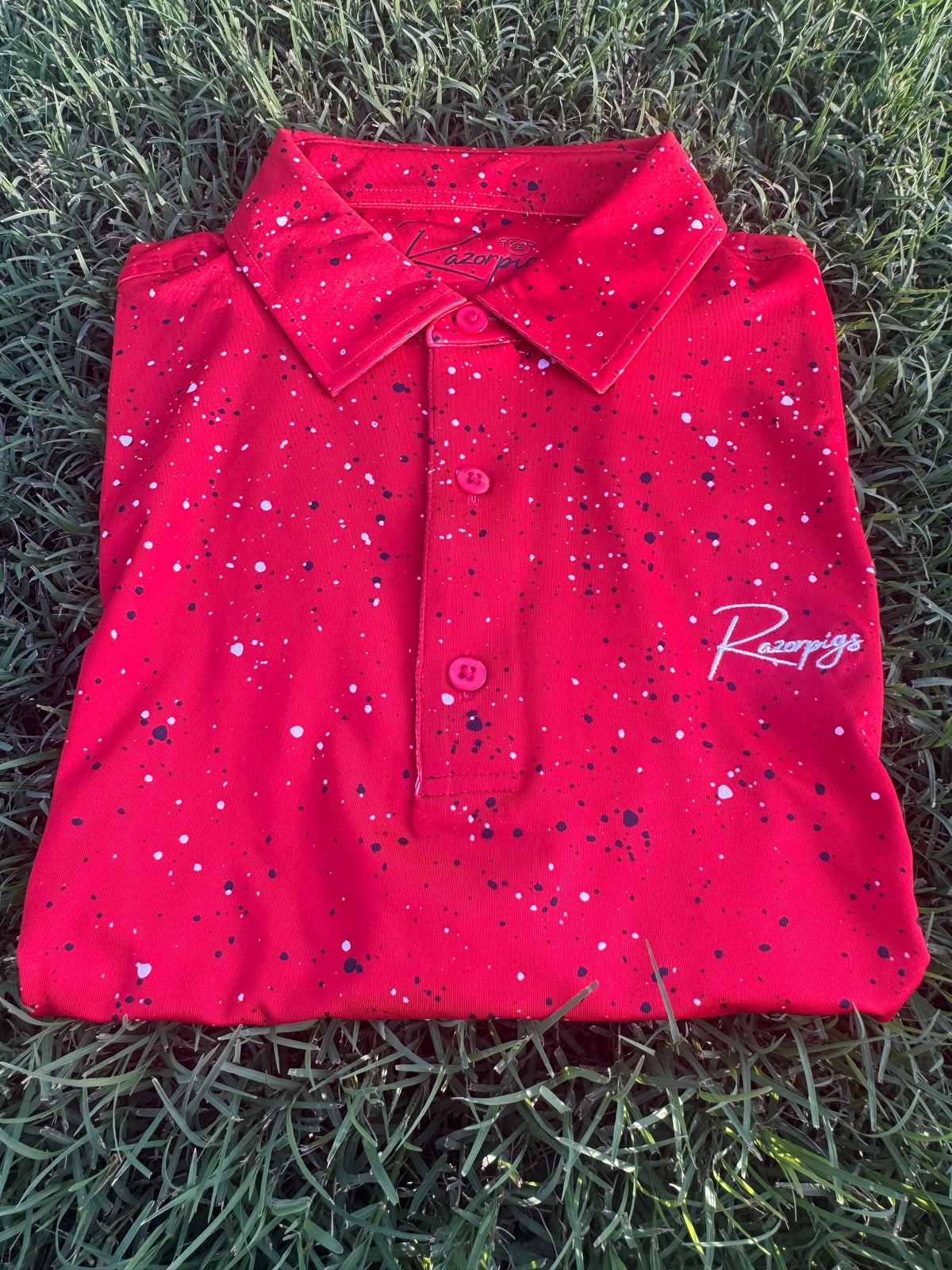 Stars & Splatter Red