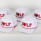 GOLF Hat - White & Red