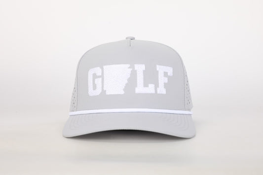 GOLF Hat - Grey & White