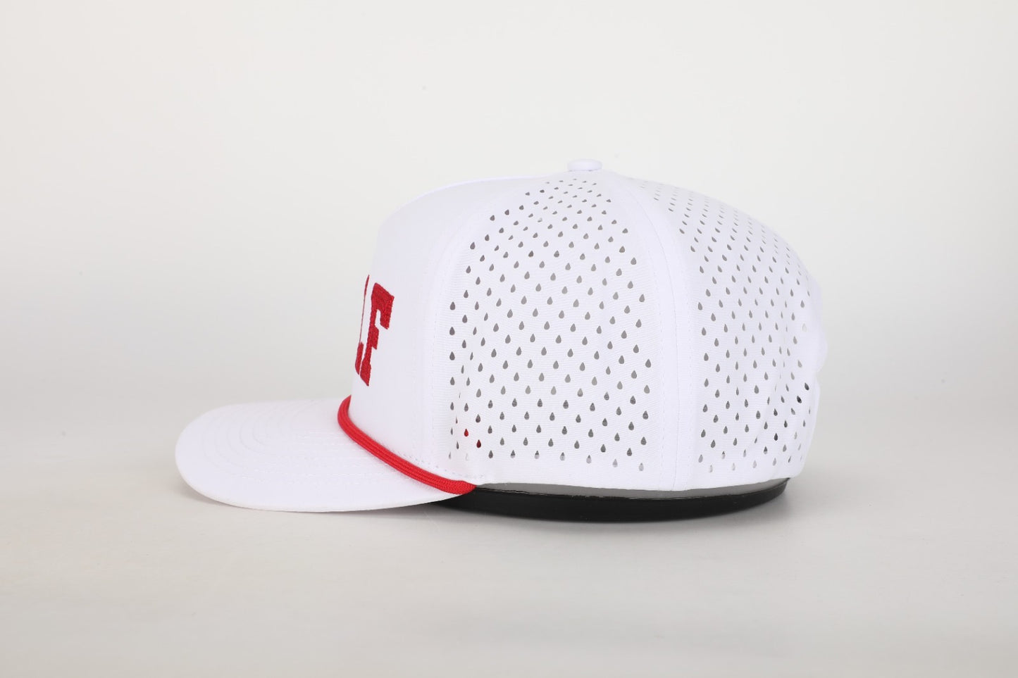 GOLF Hat - White & Red