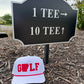 GOLF Hat - White & Red