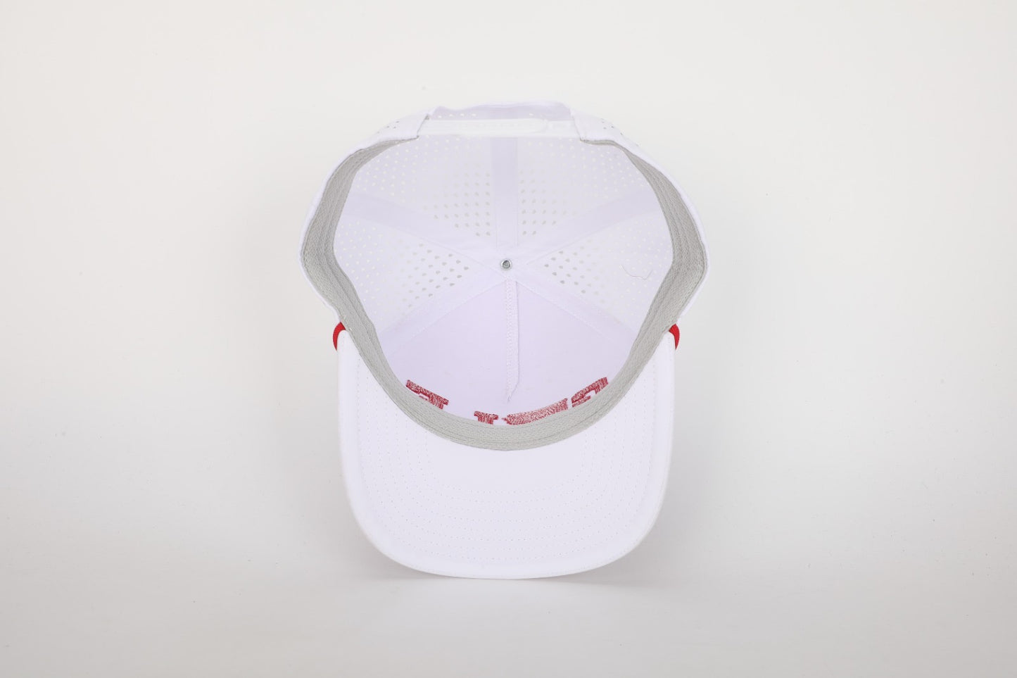 GOLF Hat - White & Red