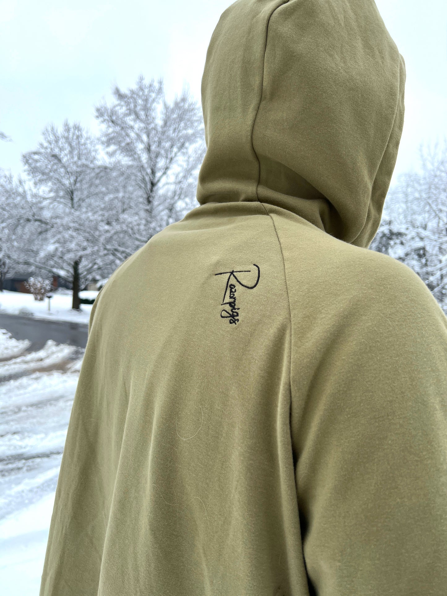 Tech Hoodie - Oak Green